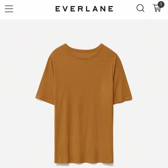Everlane The Air Oversized Crew Tee - Picture 5 of 5